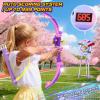 image:imageVATOS 2 Pack LED Bow and Arrow for Kids with Auto Scoring Light Up Archery Set with 10 Suction Cup Arrows 2 Quivers LED Archery Target Indoor Outdoor Backyard Toy Gift for for Girls Ages 512