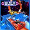 image:imageVATOS Toy Cars Fuel Tank Routes for Children 2in1 Mode Car Racing Track with 6 Cars Storage Stunt Box Race Tracks Toy Gift for Boys Age 3 4 5 6 7 8