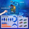 image:imageVATOS Toy Cars Fuel Tank Routes for Children 2in1 Mode Car Racing Track with 6 Cars Storage Stunt Box Race Tracks Toy Gift for Boys Age 3 4 5 6 7 8