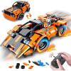 image:imageVATOS STEM Building Toys for Kids  2in1 Tech Remote Control Car Building Kits  RC Racing Cars Building Bricks amp Construction Vehicle Engineering Kits Toys for Boys Girls Aged 6 7 8 9 10 11 12