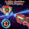 image:imageVATOS Laser Tag 360 Sensors Set of 2 Players 24GHz Rechargeable Infrared Realtime Data Display Laser Tag Gun Fun Family Group Activity Game Toy Guns for Kids Teenage Gifts Age 6Red and Blue