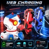 image:imageVATOS Rechargeable Laser Tag Set 2 Infrared Laser Tag Guns Interactive Projection with LED Score Display amp 3 Target Cards Kids Adults Shooting Battle Game Family Fun Toys Gift for Boys Girls 6