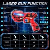 image:imageVATOS Rechargeable Laser Tag Set of 4 Infrared Laser Tag Guns with LED Screen Sound amp Vibration 40m Range  Indoor Outdoor Shooting Game Toys for Boys Girls Family Birthday Gift for Kids 6Red and Blue